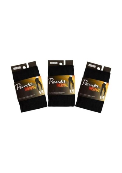 Bonbonetti Chocolate Baby & Kids Kadın Siyah Polar İç Yüzeyli Termal Tayt Siyah