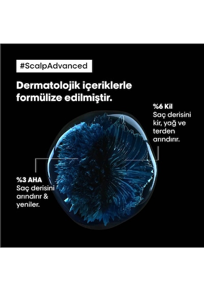 L'Oréal Professionnel Serie Expert Scalp Advanced Yağlanma Karşıtı Profesyonel Şampuan 500 ML