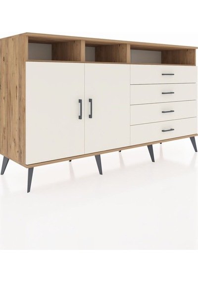 Kronos Konsol 5 Raflı 4 Çekmeceli 2 Kapaklı 176x59x99 Çam-aytaşı Aytası - Atlas Çam Kronos Konsol 5 Raflı 4 Çekmeceli 2 Kapaklı 176x59x99 Çam-aytaşı Aytası - Atlas Çam