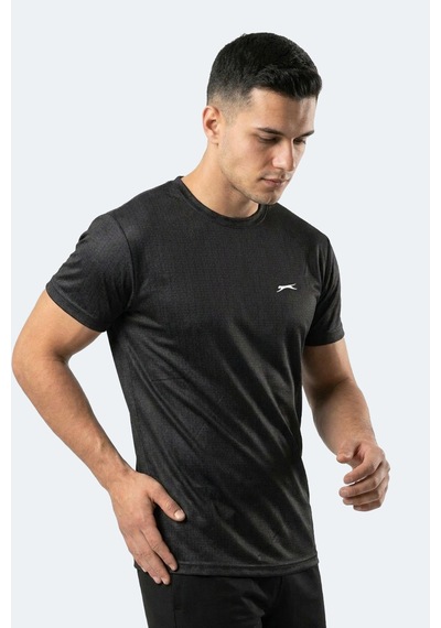 Slazenger Rıft Erkek Oversıze Siyah Tişört