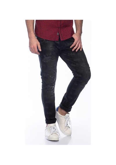 P027 Dewberry Prodıgy Jean Slım Fıt Pant-siyah Siyah