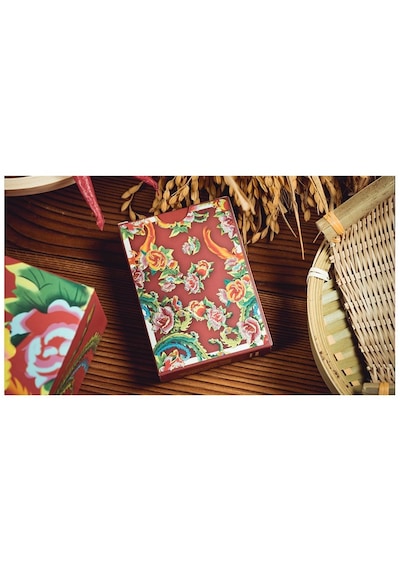 Bpcc Phoenix And Peony Red Oyun Kağıdı İskambil Kartları