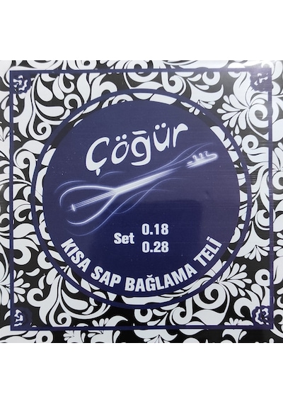 Çöğür Cgr18 Kısa Sap Saz Teli 0.18 Takım Bağlama Teli Çöğür Cgr18 Kısa Sap Saz Teli 0.18 Takım Bağlama Teli