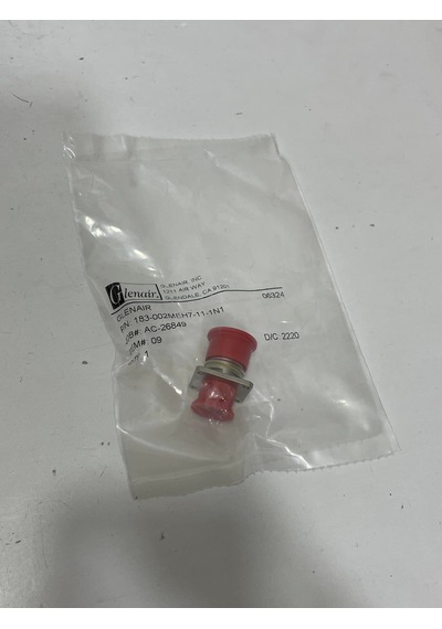 Glenair 183-002meh7-11-1n1 Supernine Mt Fiber Optik Konnektör