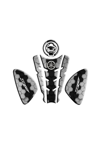 Yamaha R25 2014 - 2018 Uyumlu Tank Pad Set 014 Standart