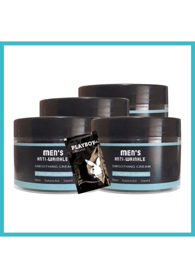Bezos Süper Mens 4 Adet 100 Ml Snmp20356 Erkek Yüz Cilt Kremi Antiwrinkle Smoothing Cream + Yanında Jel Dfnbez