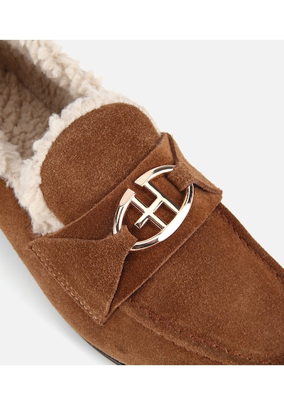 Hotiç Kadın Süet Deri Taba İçi Kürklü Klasik Loafer 01ayh318300a410 01ayh318300a410 Taba