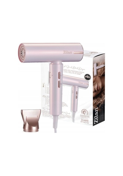 Zln9181 Athena Pro Iyonizerli Saç Kurutma Fön Makinesi 1800w 3 Isı Ve 3 Hız Ayarı, Iyonik