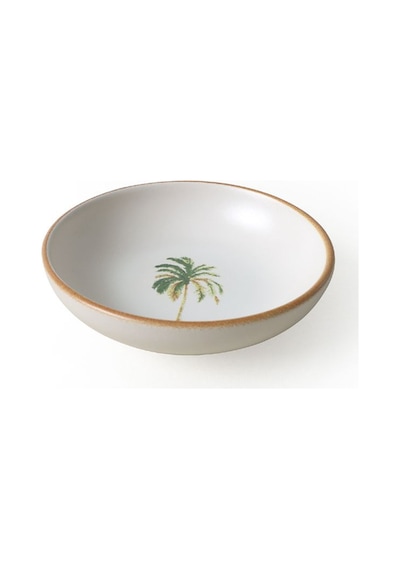 Keramika Bronze Palmiye Halka Çerezlik / Sosluk 13 Cm 6 Adet 22901 Çok Renkli