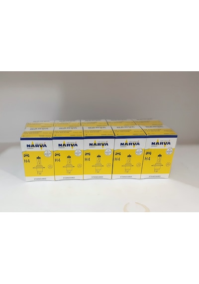 Narva H4 Far Ampulü 12v 60/55w Tırnaklı 10 Adet