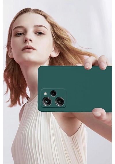 Poco X5 Pro 5g Nano İçi Kadife Silikon - Mor