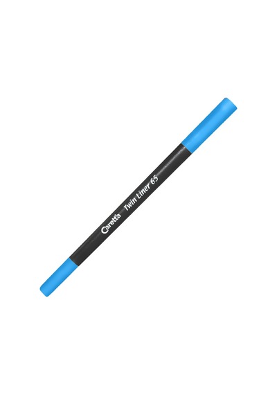 Caretta 65-07 Çift Uçlu Keçeli Kalem 0.4-1 MM Mavi