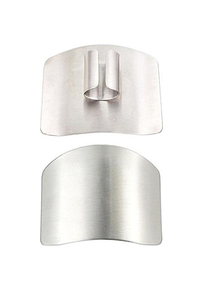 Buffer 2li Metal Parmak Koruyucu Hızlı Ve Güvenli Kesme Paslanmaz Çelik Koruyucu Aparat Çok Renkli