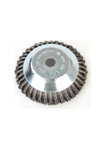 escpowertools Tırpan Başlığı Kıyı Temizleme Çelik Telli Universal