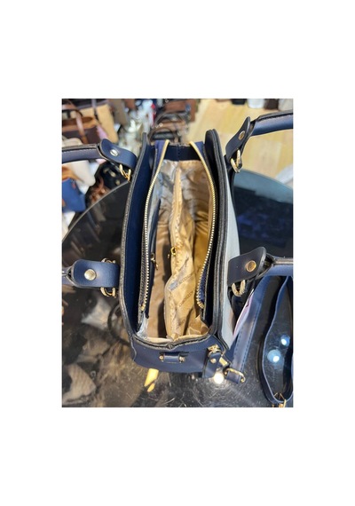 Miami Polo Club Orijinal Kadın Gold Detaylı El Ve Omuz Çantası Uzun Askısı Mevcuttur En 24 Cm Boy 24 Cm Lacivert