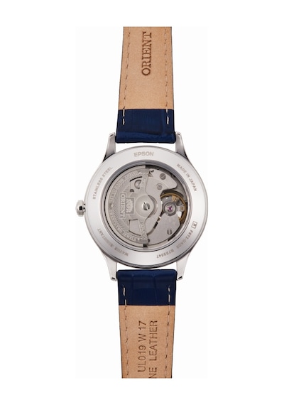 Orient Blue Moon Ra-ag0018l30b Otomatik Deri Lacivert 36 Mm Kadın Kol Saati Gri
