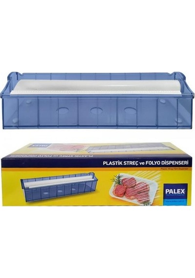 Palex Kırılmaz Streç ve Alüminyum Folyo Dispenseri Kayar Bıçaklı