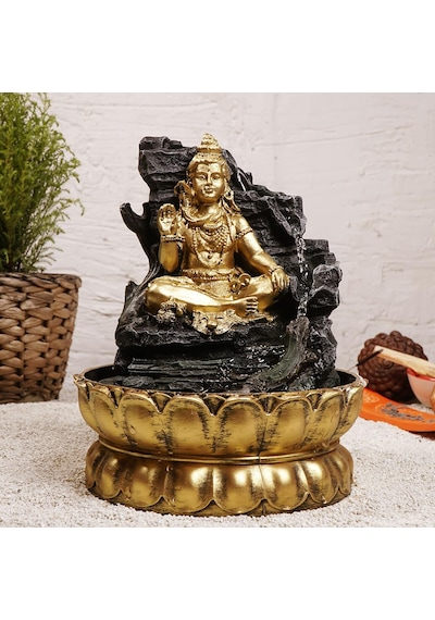 Zen Shiva Temalı Su Şelalasi