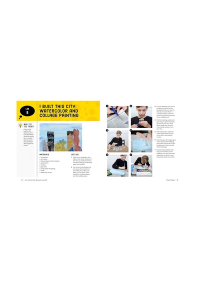 Art Lab For Kids: Express Yourself: 52 Creative Adventures To Find Your Voice Through Drawing, Painting, Mixed Media, And Sculpture: Volume 19