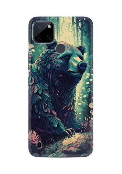 Realme C25y Kılıf Boutique Baskılı Resimli Bears Pcode -081