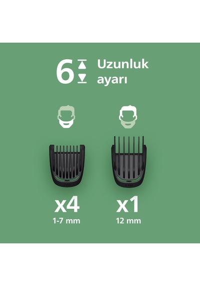 Lexroo 3000 Serisi 7in1,erkek Bakım Seti,yüz/saç/vücut Tıraş Makinesi,ıslak/kuru Kullanım,mg3920/15