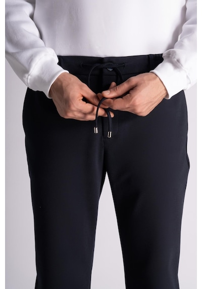 Slim Fit Jogger Bel Pantolon Lacivert Lacivert