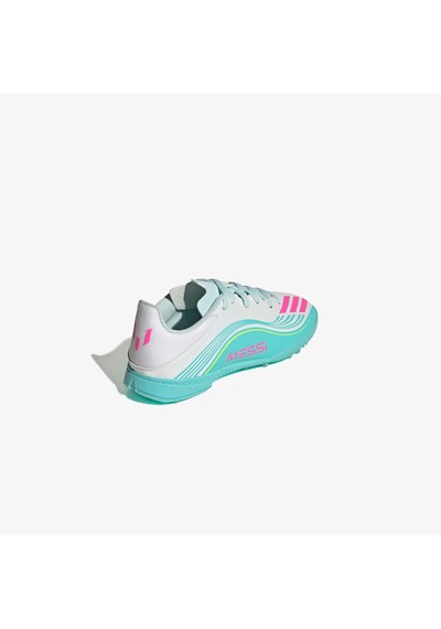 Adidas F50 Messi League Çocuk Beyaz Halı Saha Kramponu Jq0944