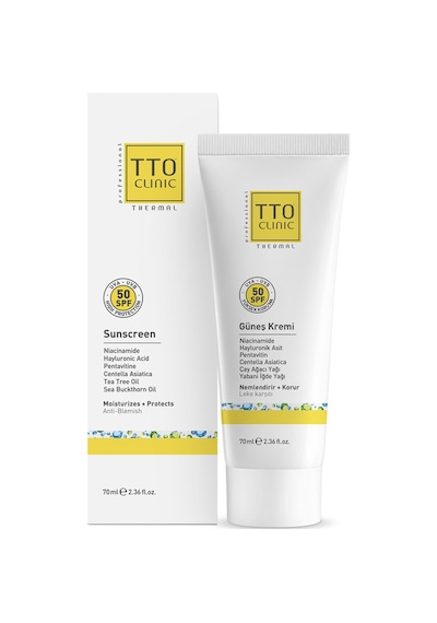 Tto Clinic Leke Karşıtı Koruyucu Güneş Kremi SPF50 70 ML