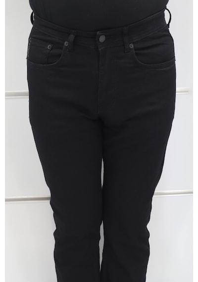Denim Cartel Dmctekstil Erkek Çizgili Yüksek Bel Rahat Kesim Boru Paça Jean Pantolon Siyah Denim Cartel Dmctekstil Erkek Çizgili Yüksek Bel Rahat Kesim Boru Paça Jean Pantolon Siyah