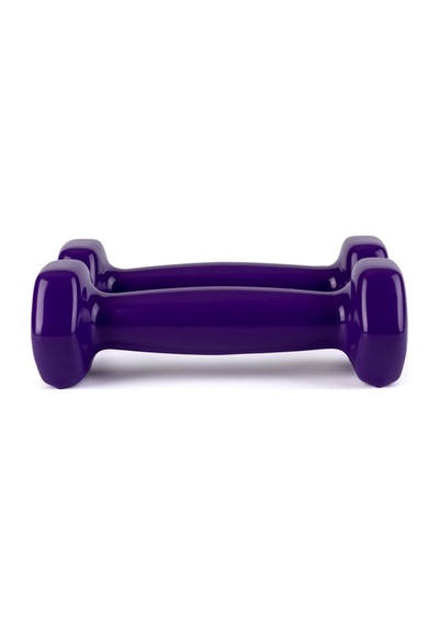 Gymo Hex Shape Vinil Dambıl 2x500g Mor