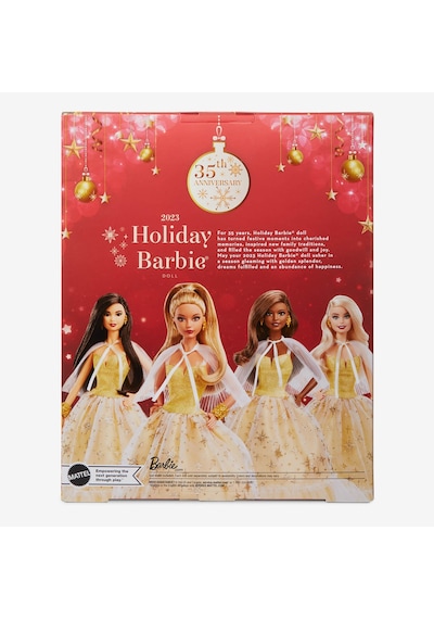 Barbie 2023 Mutlu Yıllar Bebeği - Kumral HJX06