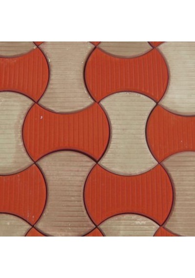 Plastik Parke Taşı Kalıbıithal Kelebek Yatay 1/2 6Cm (10 Adet)