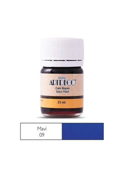 Artdeco Cam Boyasi 25Ml Mavi 09