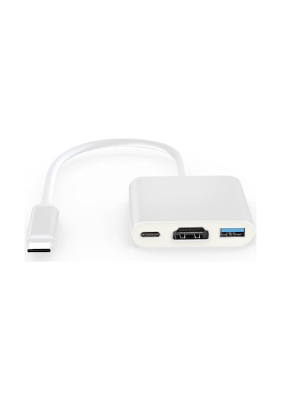 Winex 5 In 1 Type-C Hub Port HDMI 3 x USB 3.0 Çevirici Adaptör