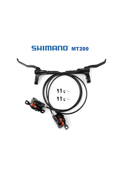 Shimano Bl-mt200+br-mt200 Ön1000mm+arka2000mm Hidrolik Disk Fren Seti Takımı Kutusuz