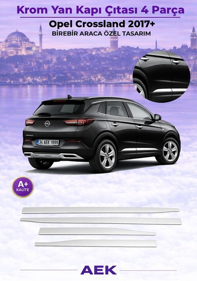 Opel Crossland Yan Kapı Çıtası 2017-