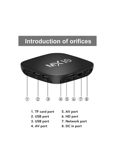 Mx10 4k Ultra Hd Android Tv Box Wifi Destekli Smart Tv Dönüştürücü Media Player