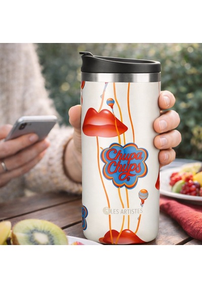 Les Artistes Paris Isı Yalıtımlı Çelik Termos Mug 500ml Chupa Kiss Diğer