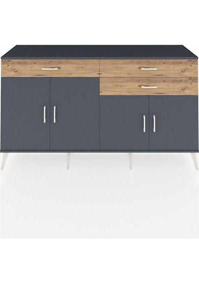 Hyperion Konsol 2 Raflı 3 Çekmeceli 4 Kapaklı 176x44x99 Antrasit- Antrasit-antrasit/çam Hyperion Konsol 2 Raflı 3 Çekmeceli 4 Kapaklı 176x44x99 Antrasit- Antrasit-antrasit/çam