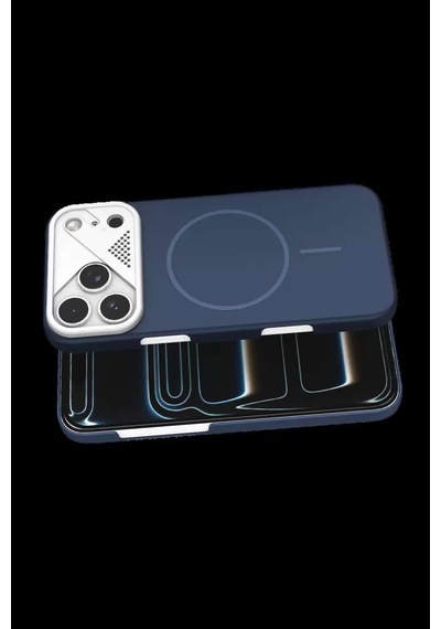 İphone 17 Pro Export Magsafe Kapak - Lacivert