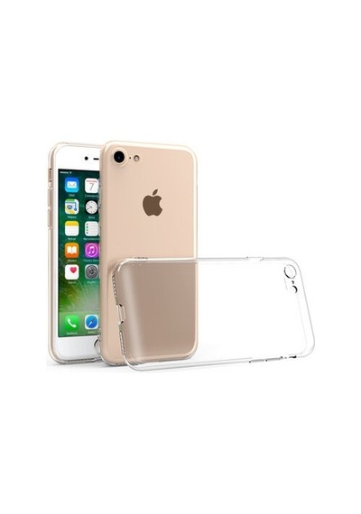 Apple Uyumlu iPhone Se 2022 İle Kılıf Şeffaf Esnek Silikon Telefon Kılıfı Kapak