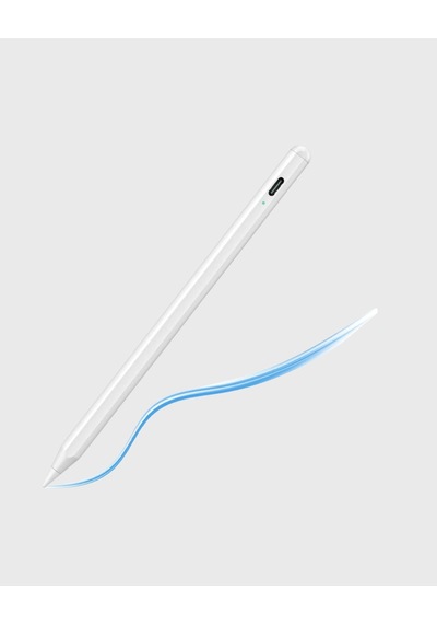 Typec Şarjlı Dokunmatik Kalem İpad, İphone Ve Android Uyumlu, Sessiz Çalışan
