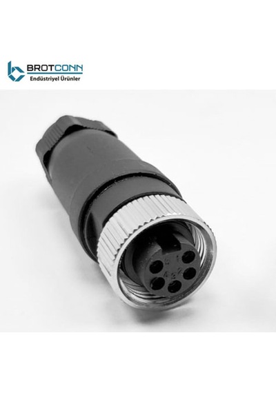 Conec M7/8-05fs ,7/8" 5-pin Dişi Konnektör