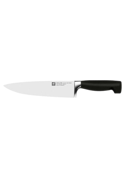 Zwilling Four Star 8 Parça Blok Bıçak Seti Doğal Ahşap Bloklu, Paslanmaz Çelik Ve Ahşap, Siyah 6999