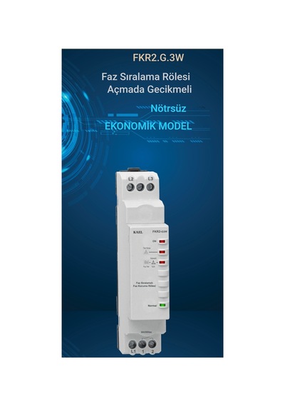 Faz Koruma Rölesi Fkr2.g.3w