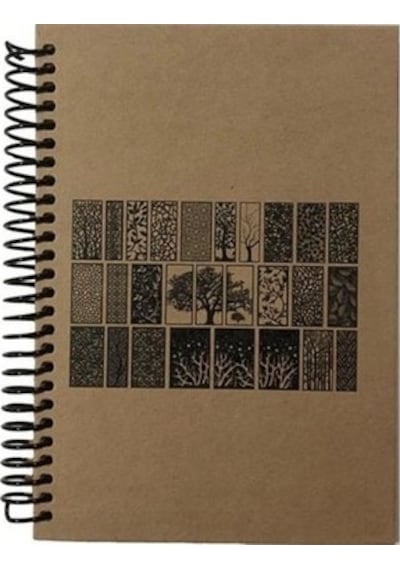 Tokaç Kraft Spiralli Defter 80 Yaprak Çizgisiz 16 X 23 Cm