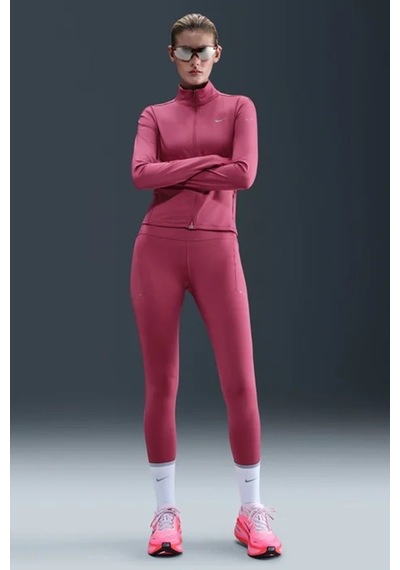 Nike Swift Dri Fit High Rise 7/8 Running Leggings With Pockets Pink Kadın 3 Cepli Antrenman Koşu Taytı Pembe Nike Swift Dri Fit High Rise 7/8 Running Leggings With Pockets Pink Kadın 3 Cepli Antrenman Koşu Taytı Pembe