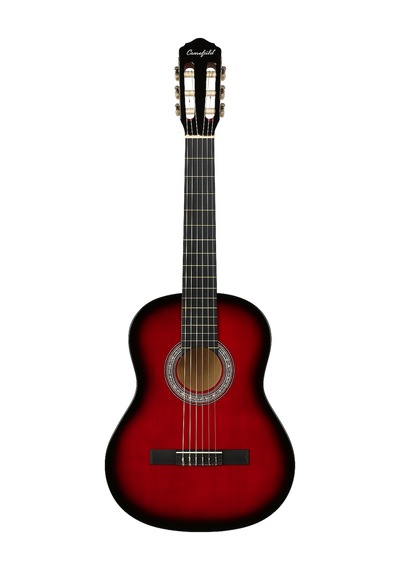 Campbell Ce-54rd 3/4 Klasik Gitar Kırmızı - Sap Ayarlı Full Set 7-14 Yaş - Cmp55rd