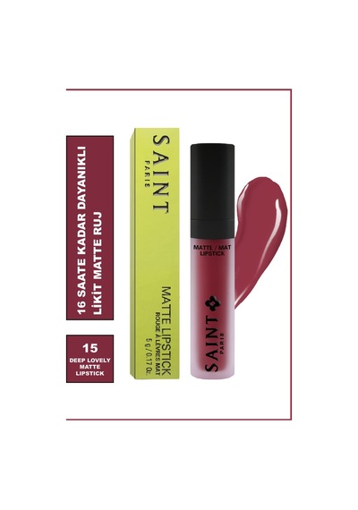 Luxury Prestige Saint Paris Matte Lipstick 15 Deep Lovely