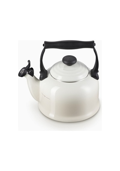 Le Creuset Geleneksel Islık Çalan Emaye Kaplı Çaydanlık, 2.1l Çaydanlıklar Meringue